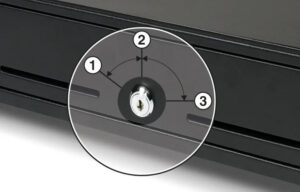 Tiroir caisse a usage normal Safescan SD 3540 12