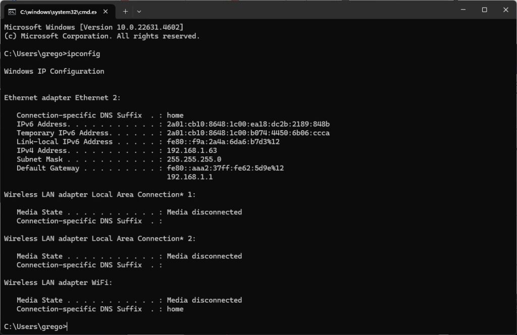 Détermination Adresse IP - 03